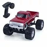 wheelfun 1/36 4WD Ferngesteuertes Offroad-Fahrzeug Mini RC Crawler Auto 3602A mit Licht, Batterie, bereit zum Fahren, Modell für Innen & Außen, ohne Sound