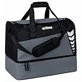 Erima Sporttasche mit Bodenfach Six Wings Slate Grey/Schwarz M