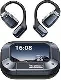 Relxhome AI Kopfhörer Übersetzer, 3-in-1Translator Earbuds, Bluetooth 5.4 Sprachübersetzer für 134 Sprachen mit App, 60Std, 5Übersetzungsmodi Echtzeit Übersetzer Ohrhörer für Reisen, Business