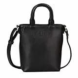 TOM TAILOR Denim Heidy Damen Shopper Umhängetasche Klein Schwarz