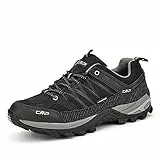 CMP Herren Rigel Low Shoe WP Trekking-& Wanderhalbschuhe, Nero Grey, 44 EU