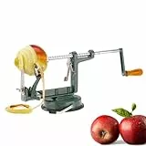 Westmark Apfelschäler/-schneider/-entkerner, mit Saugfuß, 30,5 x 10,5 x 13 cm, Rostfreier Edelstahl/Aluminium, Apfeltraum, Grün/Silber, 11442260