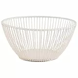 APS 30425 Korb -SVART- in whisper white Ø 17,5 cm, Höhe 8 cm