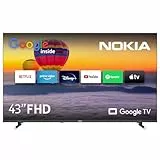 Nokia 43 Zoll (109 cm) Google TV FHD (WLAN, Triple Tuner DVB-C/S2/T2) – FN43GE320-2023