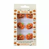 DECORA 0500395 6ER-PACK KUERBISSE ZUCKERDEKOR