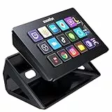 SOOMFON Stream Controller Deck mit 15 anpassbaren LCD Makrotasten, auslösen von Aktion in Apps & Software wie OBS, Twitch, Streamlabs, Discord, Mac & Windos, für Live-Streaming, Aktienhandel & Editing