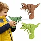 KEQAR 2 Stück wasserpistole klein,Wasserspritzpistolen,Spritzpistole,Mini Wasserpistolen,Sommer Spielzeug Garten Pool Party Mitgebsel für Kinder,Dinosaurier-Design