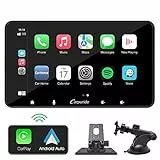 [2023 Newest ] Carpuride W708 Wireless Apple CarPlay Android Auto, 7 Zoll Autoradio mit Navi, Radio, Car Android Stereo Apple Carplay Monitor, Display mit Google, Siri, Bluetooth