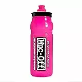 Muc-Off Elite Fly Wasserflasche Pink, 550 ml – Leichte, BPA-freie Trinkflasche Sport – Trinkflasche mit Ergonomischem Verschluss für Leichten Wasserfluss - 100 % Recycelbar