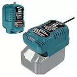 Ersatz-Schnellladegerät für Makita 18v Akku Ladegerät kompatibel mit Makita 18V Akku bl1830 bl1840 bl1850 bl1860 bl1430b bl1860b bl1830b bl1850b（EU Plug