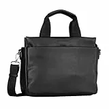 TOM TAILOR Rella Damen Shopper Umhängetasche Reißverschluss Mittelgroß Schwarz