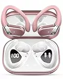Bluetooth Kopfhörer Sport, Kopfhörer Kabellos Bluetooth 5.4 mit 4 ENC Noise Cancelling Mic, 50 Std Spielzeit Kabellose Ohrhörer, In Ear Kopfhörer mit HiFi Stereo, Dual LED-Anzeige, IP7 Wasserdicht