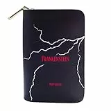 Well Read Frankenstein buchinspiriertes Portemonnaie mit Rundum-Reißverschluss für Literaturliebhaber Veganes Kunstleder Clutch Geldbörse Damen