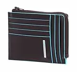 Piquadro Blue Square Münzbörse, 0.43 liters, Braun (Mogano)