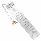 Belillpipi Metall Lesezeichen - Geschenk für Frauen, Muttertag, Freunde & Kollegen