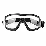 Akozon Motorradbrille Staubdichte Dirtbike-Brille Reitbrille für Skirennen, Offroad-wasserdichte Motocross-Brille