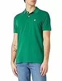 United Colors of Benetton Herren Poloshirt M/M 3089J3179 Polohemd, dunkelgrün 256, Large