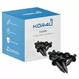 kör4u Fixpins geriffelt 4,2 x 18mm, 200 Stück, gehärtete Einschlagdübel, Fixpin Nägel zur Befestigung für Montagelochband, idealer Halt in Beton, Boden, Wand und Decke