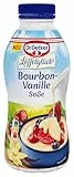 Dr. Oetker Bourbon-Vanille-Soße 500 ml ungekühlt, 10er Pack fertige Vanillesoße in der 500 ml Flasche, cremige Textur und feines Vanillearoma, Vanille-Dessert Soße ohne Kochen ist sofort servierfertig