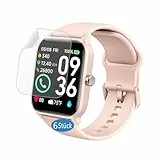 Frgnie Schutzfolie kompatibel für aeac IDW19 / IDW13 / IDW15 Smartwatch 1,8' (6 Stück) Flexibel TPU Displayschutzfolie, kompatibel für ENOMIR, Yoever, Fitpolo Smartwatch 1.8'