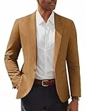 PJ PAUL JONES Sakkos für Herren Anzugjacke Regular Fit Blazer Sportlich Modern Braun M