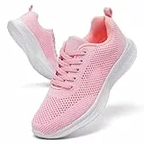 TIANZEBEN Damen Turnschuhe Sportschuhe Laufschuhe Sneaker Tennis Running Walking Schuhe Straßenlaufschuhe Fashion Leichtgewichts Atmungsaktiv Outdoor Schuhe Rot 36