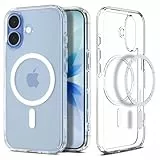 Spigen iPhone 17 Hülle [Spigen Signature] Ultra Hybrid MagFit [Dura Clear Tech] Case Handyhülle Transparent Kompatibel mit MagSafe -Clear White