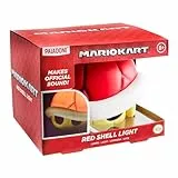 Paladone Super Mario Rote Schale Licht mit Sound - Offiziell lizenziertes Nintendo-Merchandise, Gaming-Home-Deko, Spielzimmerlicht