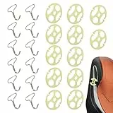 SVCEQZE Autositzbezüge Clips, Sitzbezug-Clips, Autositzbezüge Haken, Installationshaken, 12 Stück Spannfutter Für Und 12 Stück Metallhaken, Ersatz-Verriegelungsclip Für Autositz