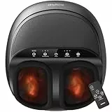 RENPHO Fußmassagegerät 2026 Aktualisiert, Shiatsu Fussmassagegerät Elektrisch Testsieger mit Wärme, Fernbedienung, Kneten, Rollen und Luftkompression, Massagegerät für Füße, Muttertagsgeschenk