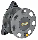 HOZELOCK - 30 m Wand-Aufroller ohne Schlauch: Schlauchtrommel mit Griff, leichte Installation, inklusive Schlauchführung, 1 Anschlusskupplung und Montagematerial [2420R0000]