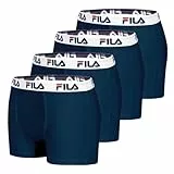 Fila Herren Fi/1bcx4/Fu5016 Retroshorts, Nv, XXL (4er Pack)