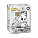 Funko Pop! Disney: Sketched - White Rabbit - Vinyl-Sammelfigur - Geschenkidee - Offizielle Handelswaren - Spielzeug Für Kinder und Erwachsene - Cartoon Fans - Modellfigur Für Sammler und Display