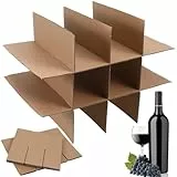 GLEAVI Umzugskarton Trennwände: Gläser Verpackung für Umzug - Geschirr Schutz Trenner Set für Versand Kartons (5er Pack)