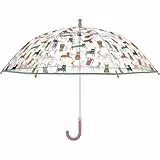 Playshoes Unisex Kinder Allover Katzen Regenschirm, One Size