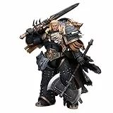 GWTCTOY JoyToy 40K Originallizenz 1:18 Actionfigur, Space Wolves Leman Russ Primarch der VI. Legion, 18 cm große Bausätze für Sammel-Actionfiguren