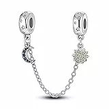 QIKAOLA Charm Anhänger für Frauen 925 Sterling Silber für Armband Charms Beads geeignet für Pandora Armband und Halskette, kompatibel mit europäischen Armbänder für Mädchen