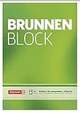 Brunnen 1052426 Briefblock / Schreibblock / Der Brunnen Block (A5, blanko, 50 Blatt, 70 g/m²)