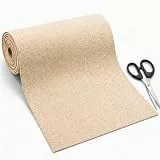 2er Set Selbstklebende Kratzmatte 200x60 cm, Kratzschutz Sofa Katze & Wand, Zuschneidbare Katzen Kratzbrett, Sisal Teppich Alternative, Kratzmatte Katze inkl. Profi-Schere