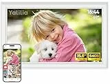 64GB FRAMEO 15,6 Zoll Digitaler Bilderrahmen - 1920 * 1080P FHD IPS Touchscreen Digitale Bilderrahmen, Auto Rotation Elektronischer Fotorahmen, Teilen Sie Fotos/Videos Sofort