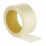 3M Verpackungsklebeband 309 Transparent, Paketklebeband, Packband, 50 mm x 66 m, 6 Rollen