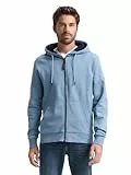 TOM TAILOR Herren 1043727 Sweatshirt, 28800-Faded Denim Blue, XXL