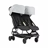 Mountain Buggy Nano DUO V1 Zwillings-, Geschwisterwagen - silber