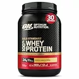 Optimum Nutrition Gold Standard 100% Whey, Proteinpulver, Geschmack French Vanilla Crème, 900g, 30 Portionen, Verpackung Kann Variieren