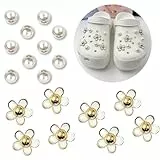 Visxcnu 18 pcs Schuh Charms,Schuhanstecker Anstecke, PVC, Kinder Shoe Charms, Perle Schuhanhänger, Diamante Schuh Schmuck für Mädchen, Jungen, Kinder