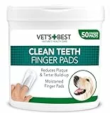 Vet's Best Hunde Zahnreinigungstücher 50 Stück, Weiß