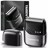 Folienrasierer Herren,Rasierer Herren Elektrisch,Elektrorasierer Herren für Bart & Gesicht,IPX7 Elektrischer Nass & Trockenrasierer,Wiederaufladbarer USB Rasierapparat Herren,Shaver Men 90Min Laufzeit