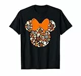 Disney Minnie Mouse Halloween Ghosts Pumpkins Spiders T-Shirt