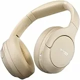 TOZO HT2 Over Ear Kopfhörer Bluetooth,Hybrid Active Noise Cancelling Kopfhörer,Kopfhörer Kabellos Bluetooth mit App Steuerung, Hi-Res Audio,60 Std Spielzeit,Tiefer Bass,Komfortable Ohrmuscheln