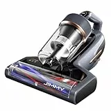 Jimmy BX7 Pro Max Milbensauger 700W, Matratzenreiniger Bettstaubsauger mit UV-C-Licht, 65 ℃ heißem Wind und Graphen-Heizung, Staubsensor, Negativ-Ionen-Funktion, LED-Bildschirm, für Matratzen Bett